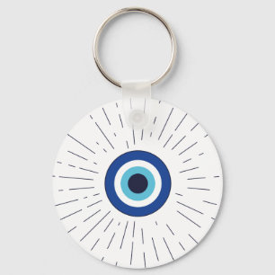 Chaveiro olho mau (azul)