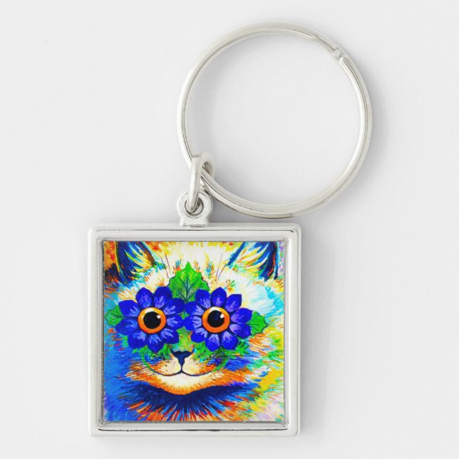 Chaveiro Olhos de Flor de Gato (Frente)