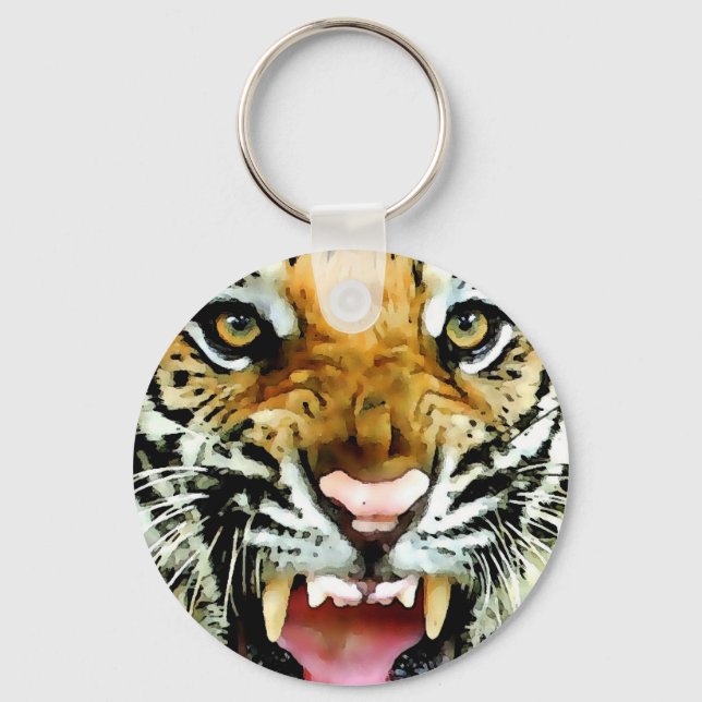 Chaveiro Olhos de Tigre (Frente)