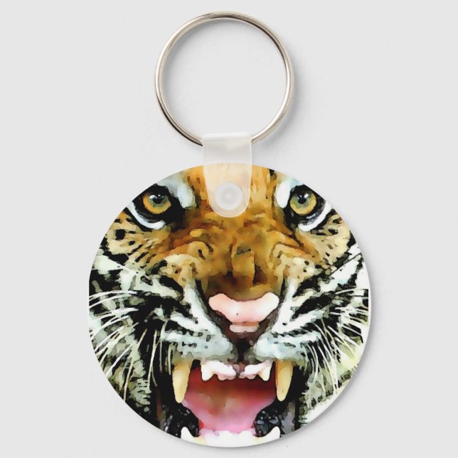 Chaveiro Olhos de Tigre (Frente)