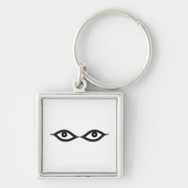 Chaveiro Olhos de Zipper (Frente)