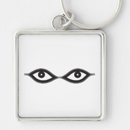 Chaveiro Olhos de Zipper