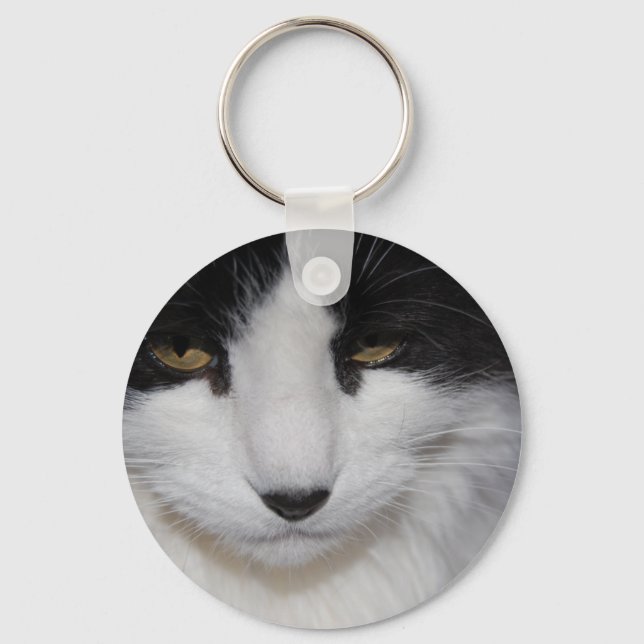Chaveiro Olhos escuros de gato (Frente)