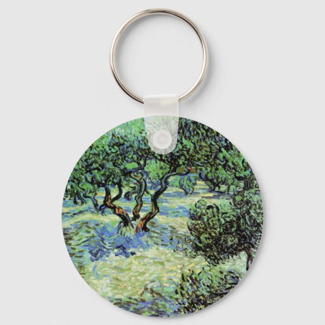 Chaveiro Olive Grove de Vincent van Gogh (Frente)