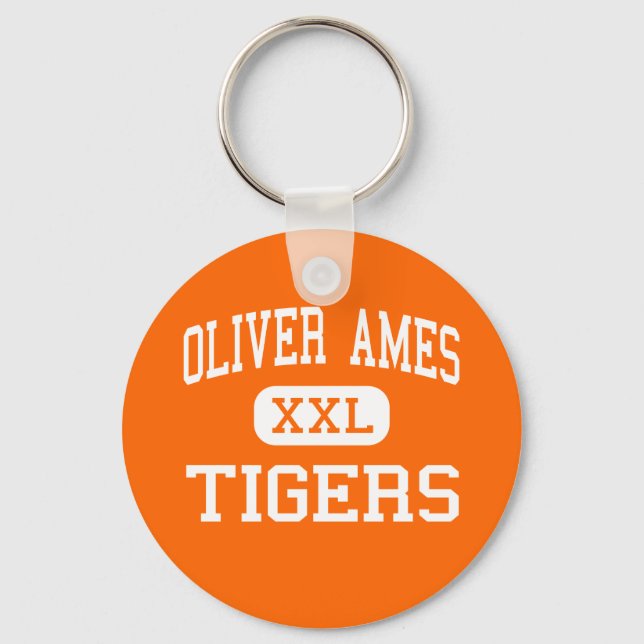 Chaveiro Oliver Ames - Tigres - Mais velho - Easton Norte (Frente)
