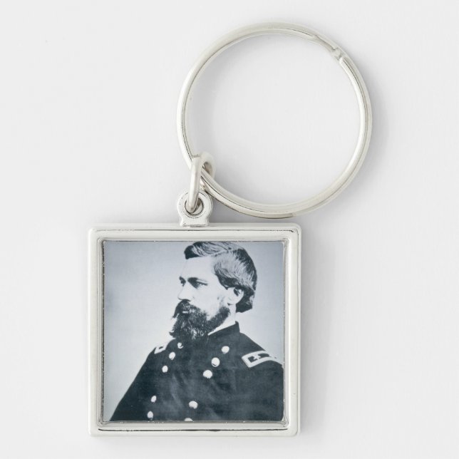 Chaveiro Oliver Otis Howard (foto de b/w) (Frente)