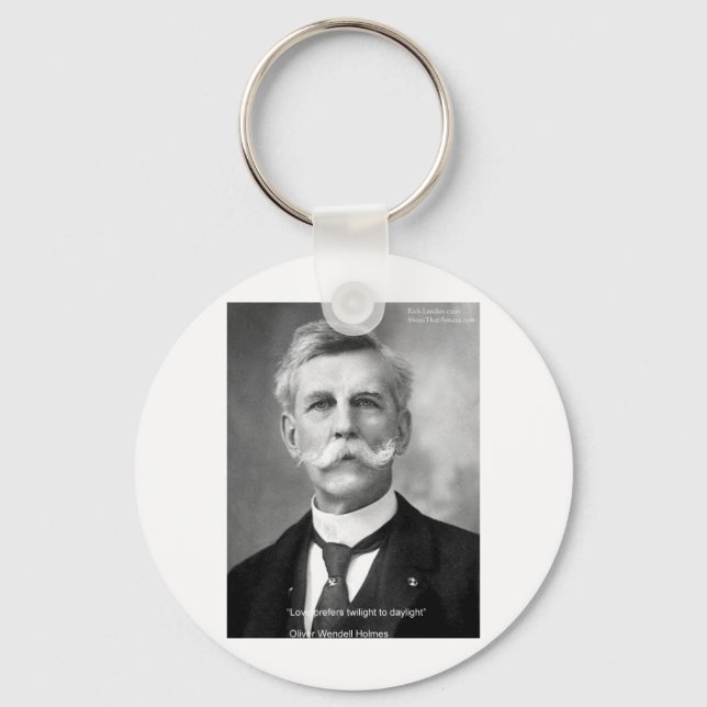 Chaveiro Oliver W Holmes "Love Twilight" cita presentes e c (Frente)