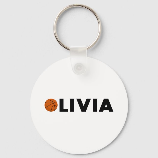 Chaveiro Olivia Basball (Frente)