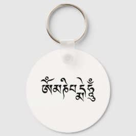 Chaveiro Om Mane Padme Hum 