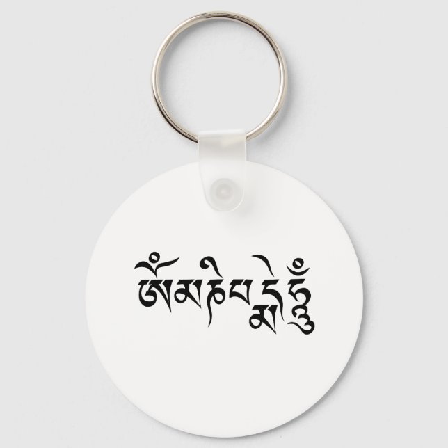 Chaveiro Om Mani Padme Hum (Frente)