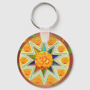 Chaveiro OM Mantra : CANTE Alto GAYATRI, no Coração SAVITRI