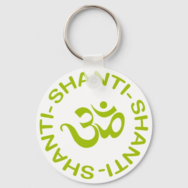 Chaveiro Om Shanti Shanti Shanti Gift (Frente)