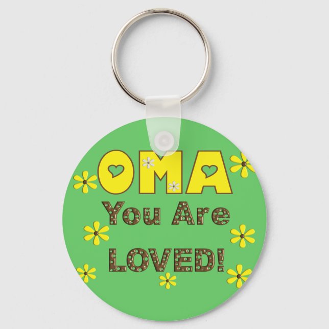 Chaveiro Oma YOU ARE LOVED-Mother's Day Gifts (Frente)