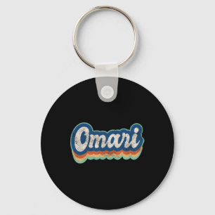 Chaveiro Omari First Name Boy Vintage Style 70s 80s Persona