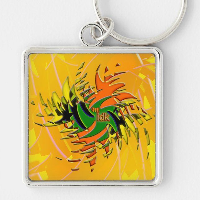 Chaveiro OMG, idk! (Frente)