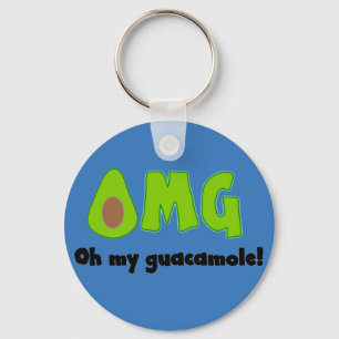 Chaveiro OMG Oh My Guacamole - Funny Keychain