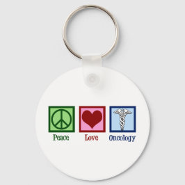 Chaveiro Oncologista Peace Love Oncology Office