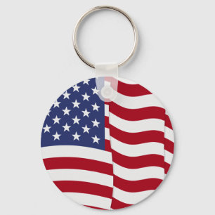 Chaveiro Onda de Sinalizador Americano