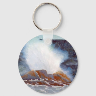 Chaveiro Onda Oceânica