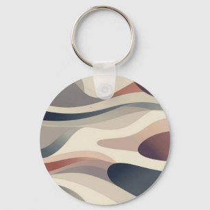 Chaveiro Ondas Abstratas