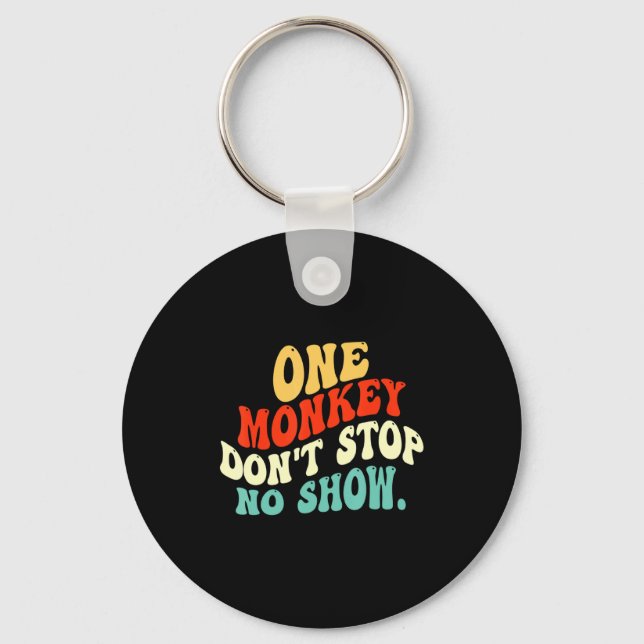 Chaveiro One Monkey Dont Stop No Show  (Frente)