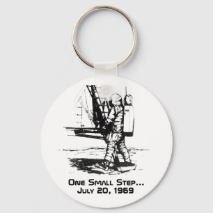 Chaveiro One Small Step Apollo 11 Moon Landing