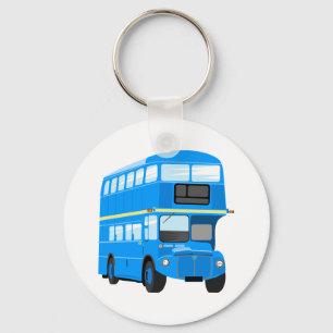 Chaveiro Ônibus azul