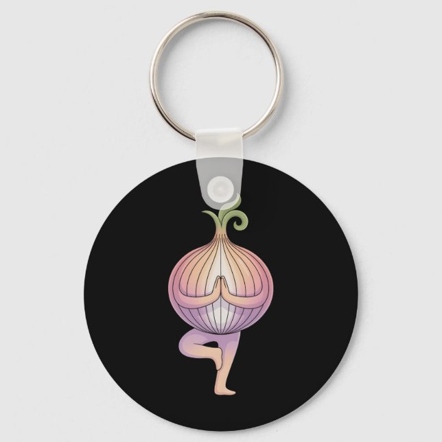 Chaveiro Onion Yoga  (Frente)