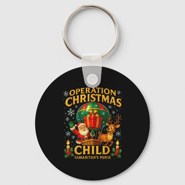 Chaveiro Operation Christmas Child Samaritan’s Purse Balloo (Frente)