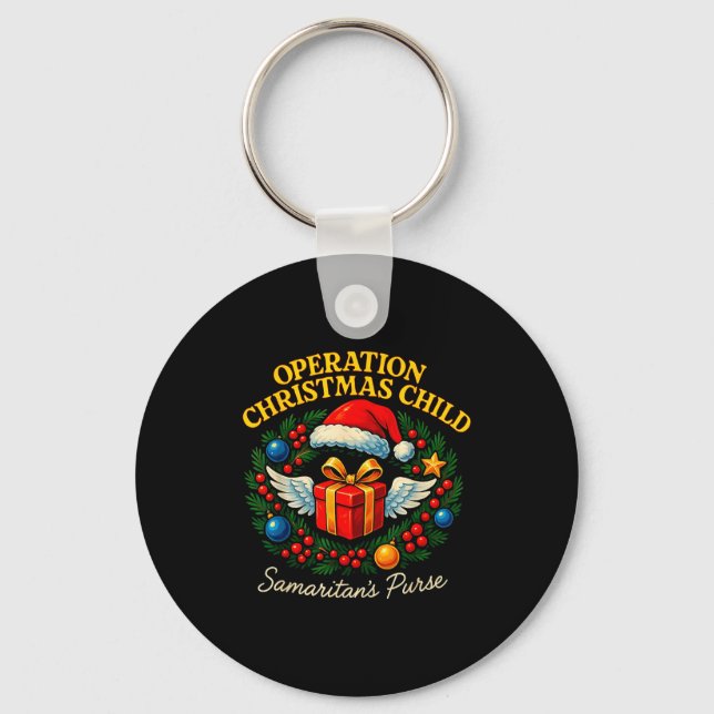 Chaveiro Operation Christmas Child Samaritan’s Purse Xmas D (Frente)
