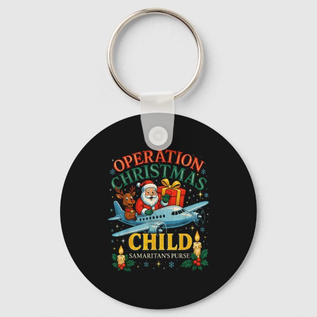 Chaveiro Operation Christmas Child Samaritan’s Purse Xmas D (Frente)