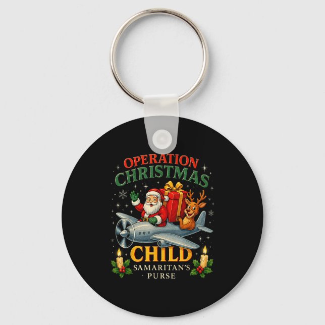 Chaveiro Operation Christmas Child Samaritan’s Purse Xmas D (Frente)
