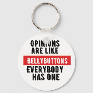 Chaveiro Opiniões e Botões Belly