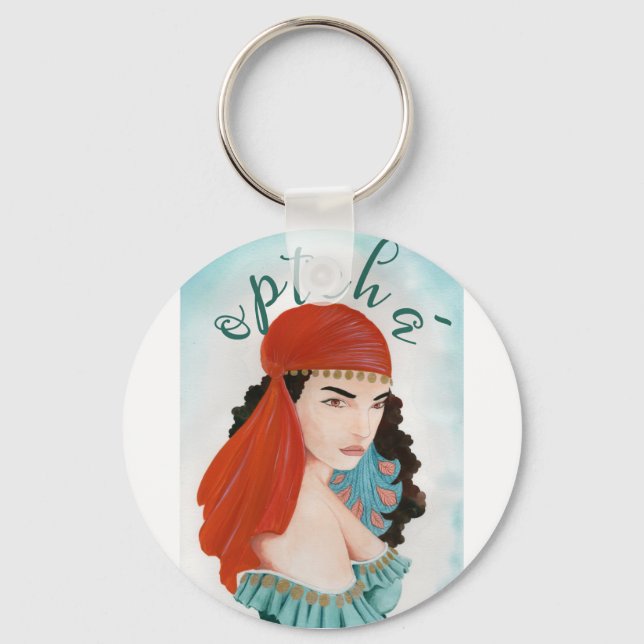 Chaveiro Optchá Meu Povo Cigano! (Frente)