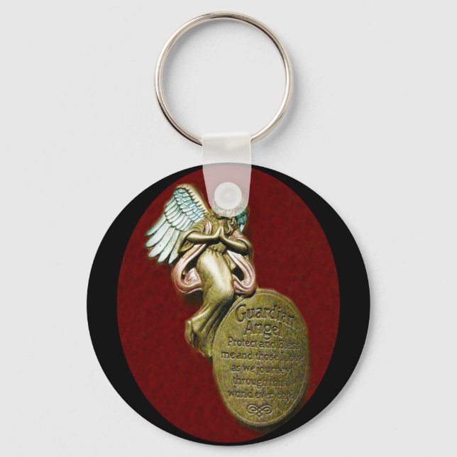 Chaveiro oração do Anjo Guardião (Frente)