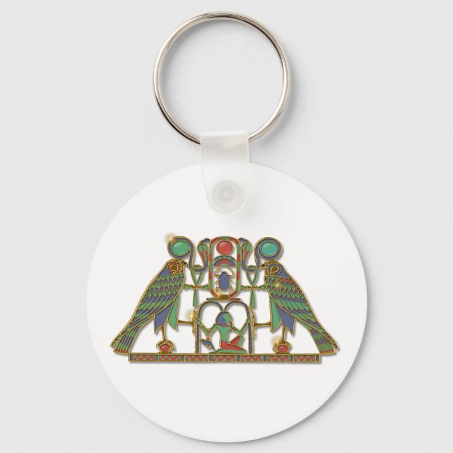 Chaveiro Oral egípcio de Deus Horus (Frente)