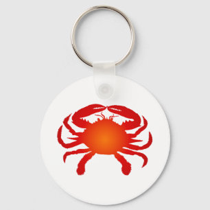 Chaveiro Orange Crab