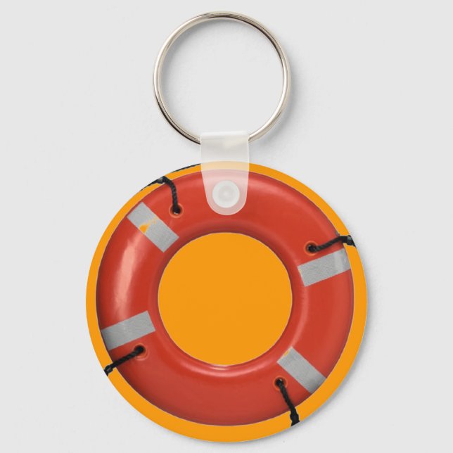 CHAVEIRO ORANGE LIFE SAVER (Frente)