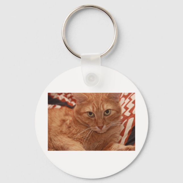 Chaveiro Orange Tabby (Frente)