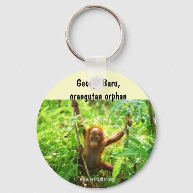 Chaveiro Orangutan George (Frente)