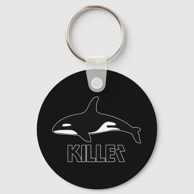 Chaveiro Orca da Baleia Assassina da Morte (Frente)