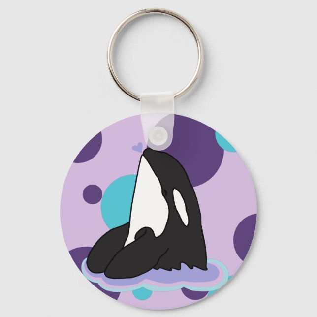 Chaveiro Orca Killer Whale (Frente)