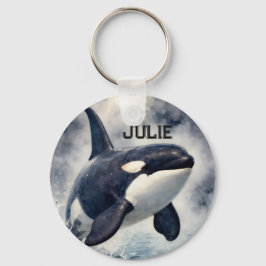 Chaveiro Orca Ondas tempestuosas, Personalizado