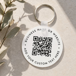Chaveiro Orçamento Simples e Limpo do Código QR