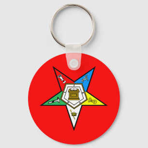 Chaveiro Ordem de OES da corrente chave da estrela oriental