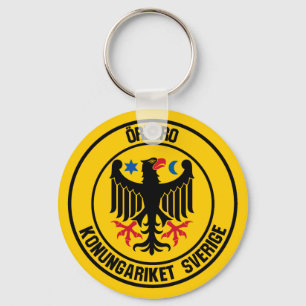 Chaveiro Örebro Round Emblem