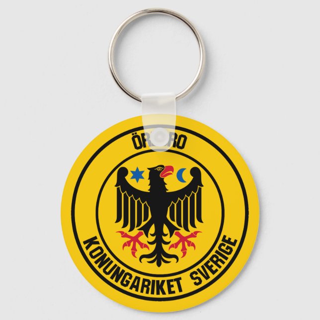 Chaveiro Örebro Round Emblem (Frente)