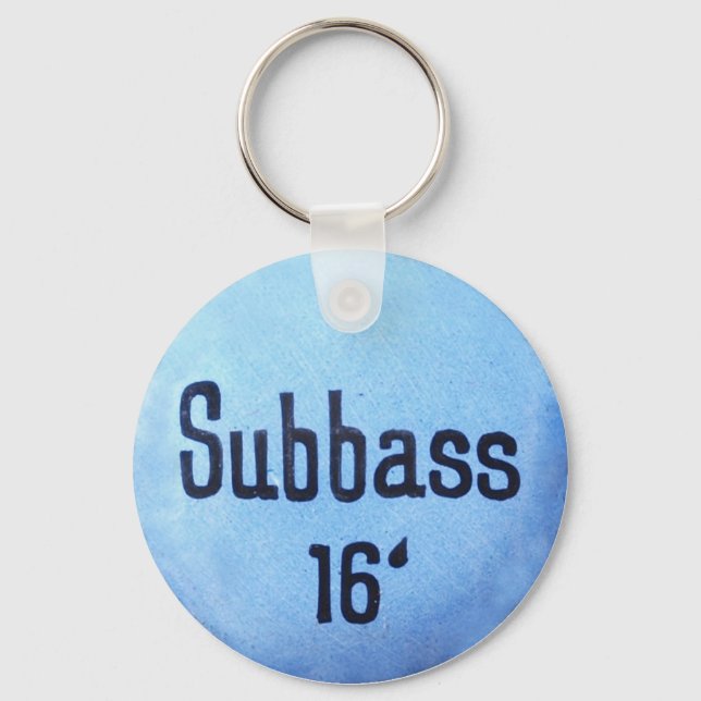 Chaveiro Orgel Schüssel Anhänger (Frente)