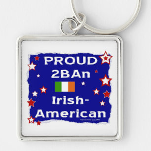 Chaveiro Orgulho 2BAn Irlandês-Americano