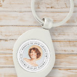 Chaveiro Orgulho da nossa Foto de Graduação Moderna do Form<br><div class="desc">Este design simples e clássico é composto por tipografia serif e adiciona uma foto personalizada.</div>